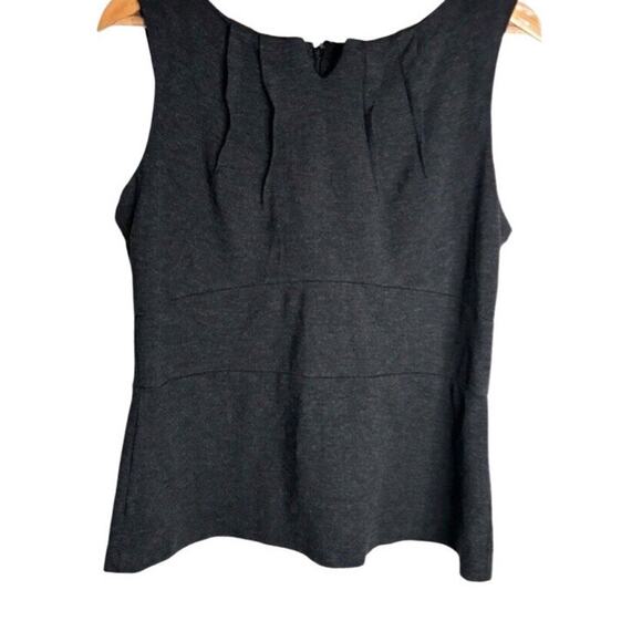 Cabi Sleeveless Top Gray Size 12 Career Feminine Preppy y2k Sleeveless Office - Picture 3 of 8